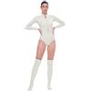 JHSDHYD Muta Sub 2mm Donna Surf Immersioni Costume da bagno Neoprene Mantieni caldo Muta divisa Manica lunga Snorkeling Scuba Dive Suit Costume da bagno bianco(XXL)
