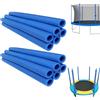 Generico 12 Manicotti In Schiuma Per Pali Da Trampolino, Tubi In Schiuma Per Trampolino Con Assorbimento Degli Urti, Copertura Protettiva Anticollision, Tubi In Spugna Densa Per Sicurezza Bambini, Per Esterni