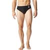 adidas Essence Core 3-Stripes Costume da bagno Uomo, Nero (Black/White), 5 IT