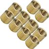 LIXSAZSE Ghiera per Stecca da Biliardo in Rame, Set Leggero, Kit di Riparazione Portatile, Prestazioni da Snooker per Adulti, Senza passaggi complicati. La, Rame, 10.5 mm