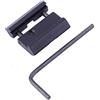 ACEXIER Tactical Military A Coda di Rondine Weaver Picatinny Adapter Rail 11mm a 22mm Base di Montaggio Scope Mount Converter per .22 Cal Rifle Gun