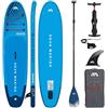 CampSup Aqua Marina Monster 12'0 - Tavola gonfiabile per principianti con paddle Floater - Stand Up Paddle Board Set completo - Limited Edition Blu