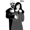 X-Targets Obiettivo di grandi dimensioni Zombie Hostage Target, 53 x 84 cm, carta 120 g/m²