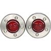 Seacloud - 2 pesi per putter personalizzati per Scotty Cameron Select Newport Studio Design Clubs Head (30 x 2, argento)