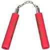 Playwell Bambini 8 Pollici Nunchucks di Spugna con Catena - Tutti Rosso