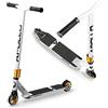 Apollo Monopattino Stunt Scooter Star Pro | Robusto Monopattino Freestyle con Cuscinetti a Sfera ABEC 9 | Ruote in PU da 100 mm | Monopattino da trick | Monopattino per adulti e bambini
