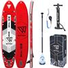 WS Wattsup Seal 12' 8" Mega Sup Tavola Alzarsi da Tavola da Surf Paddle Pinna Isup 388x91cm