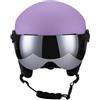 Buachois Casco da snowboard, casco sportivo di neve, uomo da donna Cavolo da sci per adulto Protettore della testa multifunzionale con prese d'aria traspirante per 59-61 cm Circonferenza (Rosa)