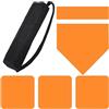 Generic Base da baseball, base per palloni da calcio, set di base in, base di lancio da baseball per cortile, accessorio impermeabile per allenamento (con piastra di lancio e borsa per riporlo), ideale