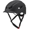 GHHZML Cap Equitazione Caschi da equitazione, caschi traspiranti, di sicurezza a mezza copertura, cavaliere, cappelli ultraleggeri, attrezzature for cavalli per Esterni(Black)