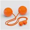 Play Juggling Pair Contact Poi PRO - 80 mm - 150 g, 10 mm, 80 mm, Silicone Knob, Verde Acqua