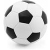 Generico Pallone da calcio in Pelle pu Misura size 5 Regolamentare Pentagono Vintage (NERO)