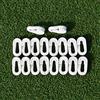 FORZA Clip per reti delle Porte di Calcio [Ingrosso] | Plastica di qualità - Compatibile con Tutte Le Porte (Confezione da 80)