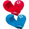 BUDO NORD Guanti karate WKF Approved, Rosso e Blu