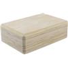 Qianly Block per Stabilità E Bilanciamento Mattoncino Morbido in Schiuma Eva Cuscino Pilates per Stretching Accessorio Ginnastica per Ginnastica a, Beige