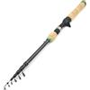 Lerutwis 1 pezzo Modello YG027 1.8M 2.1M 2.4M 2.7M ASTA CANNA DA PESCE Richiamo Spinning Pesca in carbonio Telescopica Casting Rod Veloce Long Shot Trota Lago Canna da pesca(Colore:Casting,Dimensione:2,4 milio