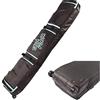 UNISTRENGH Borsa da snowboard,con ruote, imbottita e con manici per il trasporto, impermeabile, borse da tavola da snowboard con 3 borse da stoccaggio (180 cm)