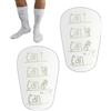Generic Parastinchi Da Calcio, Can't 10 Cm / 8 Cm Personalizzabili Protettivo Parastinchi Antiscivolo Per L'allenamento Di Calcio Imbottiture Per Ragazzi E Ragazze Per Uomo Bambini