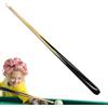 Dtaigou Stecca da Biliardo Corta lucidata a Mano, con spazi Stretti, 50,8 cm, Portatile, in Legno, per Giocatori, Ragazze, Ragazzi, Sala Giochi in casa