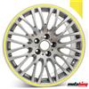 Motoking Adesivi per Bordi dei Cerchi 360° / Intero Cerchio/da 10 a 14 / Colore e Larghezza a Scelta