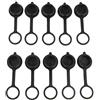 Wdfnexalai 10pcs Scooter Elettrico Porta di Ricarica Coperture Silicone Accessori di Protezione