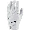 Nike Tour Classic IV - Guanto da golf per mano destra, colore: bianco, nero, taglia S
