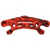 ALPIDEX Trave Arrampicata Training Board 53 x 20 cm, Colore:Giallo-Rosso-Nero