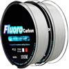 ARMERIAONLINE SINCE 1999 Filo Lenza da Pesca Fluorocarbon per Orata Sarago Surfcasting Bolognese 100 Metri Fluoro Carbon Nylon Size : 0.50
