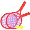 Generic Set di racchette da tennis per bambini, divertente, con palline, per casa, giardino, spiaggia, scuola, allenamento sportivo