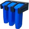 VlaMiTex H1 Supporto per Doppie File di caricatori per Pistola per cassaforte per Armi Magnetico/con Viti (2 Pistole - P2)