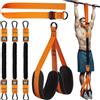 Generic Fasce di Assistenza per Trazioni - Banda di Resistenza Regolabile Pesante con Supporto per Piedi/Ginocchia in Tessuto per Barra per Trazioni, Allenamento di Forza e Palestra Domestica (300 LBS,Nero)