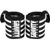 Gravity Fitness Polsiere per sollevamento pesi - Supporto per polso per sollevamento pesi olimpico, bodybuilding, allenamento di forza, stacchi, powerlifting, calisthenics - polsiere con passante per