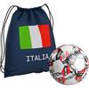 ICE TOYS Sacca Sportiva Italia 34 x 41 cm con Pallone da Calcio 22 cm