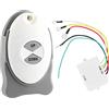 Generic Ricevitore Interruttore Wireless per Salpa Ancora Impermeabile 12V per Telecomando per Assetto di Barche Marine, Materiale ABS