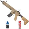 ECOMMUR HK 416 A5 Sportline Green AEG | Pistola lunga per Airsoft elettrica, calibro 6 mm + olio + biberon a sfere