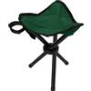 RiToEasysports Sgabello Treppiede da Campeggio, Leggero e Pieghevole con 3 Gambe Portatili, Sedia da Esterno Altezza Regolabile per Escursionismo, Caccia, Pesca, Giardino e Prato