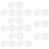 LOORGVEL Pellicola Protettiva Doppia Faccia Copertura Adesiva Trasparente Resistente 12 Pezzi Protezione Completa per Racchetta da Ping Pong per Accessori Paddle Tennis per Gioco
