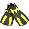 Obotsnoi Pinne da snorkeling corte comode da viaggio Pinne regolabili per allenamento di nuoto per immersioni nuoto pinne regolabili per adulti pinne corte