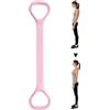 Generic Anelli di resistenza, Figgure 8, bande elastiche per esercizi, barella della mano, antiscivolo Figgure Heavy figgure 8 fasce elastiche per yoga pilates stretching, fascia di resistenza yoga