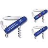 Victorinox Coltello da Tasca Cameriere con Richiesta Stampa Auf der Conchiglia I Regalo per Uomini Donne I per Compleanno I Svizzero Personalizzato con 9 Funzioni 0.3303 - Blu, 84x23x12mm