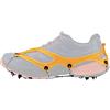 Nortec Ramponcini TRAIL 2.1 Made in Italy per Winter Trail Races Corsa invernale su Ghiaccio e Neve, Micro Ramponi minimal con Custodia (Orange,M)