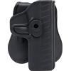 ACEXIER Fondina tattica per pistola softair, da cintura, con system di montaggio MOLLE per pistole standard da 9 mm