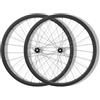 Generic Set di Ruote da Bici da Strada in Fibra di Carbonio 700C Altezza 28/32/35/38/42/45/50/55/60/65/73 Mm Mozzi con Perno Passante Center Lock E Freno A Disco 24H per Cassette A 8/9/10/11/12 velocità,55mm