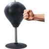 Kixolazr Divertente sacco da boxe per rabbia, sacco da boxe antistress | Antistress con ventosa,Forte aspirazione con sacco da boxe da tavolo con pompa, per colleghi, amici