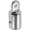 FORNITURE ZAMBON CAPPUCCIO TERMINALE INOX AISI 316 LUCIDO PER FISSAGGIO DI TUBI E TENDALINI - MICROFUSO - PER TUBO Ø 22 MM