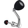 Aramox DEUKIO Impugnatura per bilanciere per fishing Baitcasting Handle Replacements per serie 2000/3000/4000/5000/6000 per Daiwa(2000 3000 medio -argento)