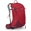 Osprey Stratos 24 zaino da hiking per uomo Poinsettia Red O/S