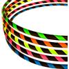HOOPOMANIA Hula Hoop per principianti [Ø100cm - rosa] Hoop da ballo per principianti Hula Hoop