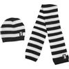 ENZO CASTELLANO Set Sciarpa e Cappello Bambino 6-24 Mesi per Juventus Nero Unica