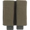 WarmHeartting Molle 9mm Doppio Rivista Borsa Porta Caricatori Tasca portariviste tattica Porta Caricatore caccia softair Accessori